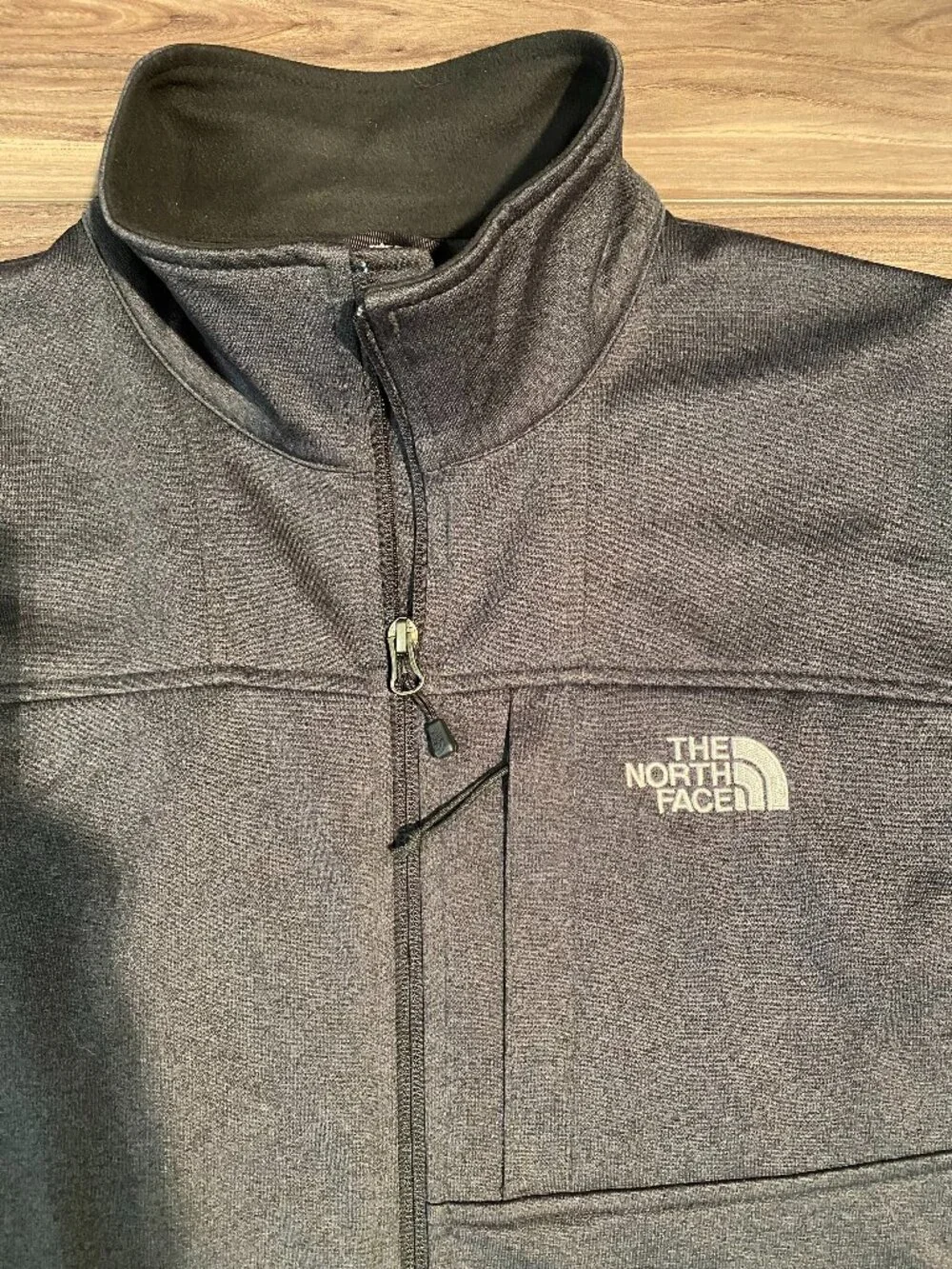 The North Face Full Zip Soft Shell Jacket XL Dark Gray